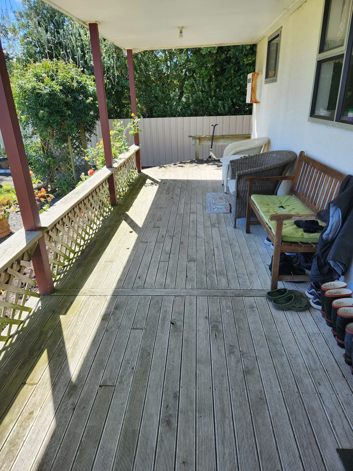 Before photo 2 - Deck 3